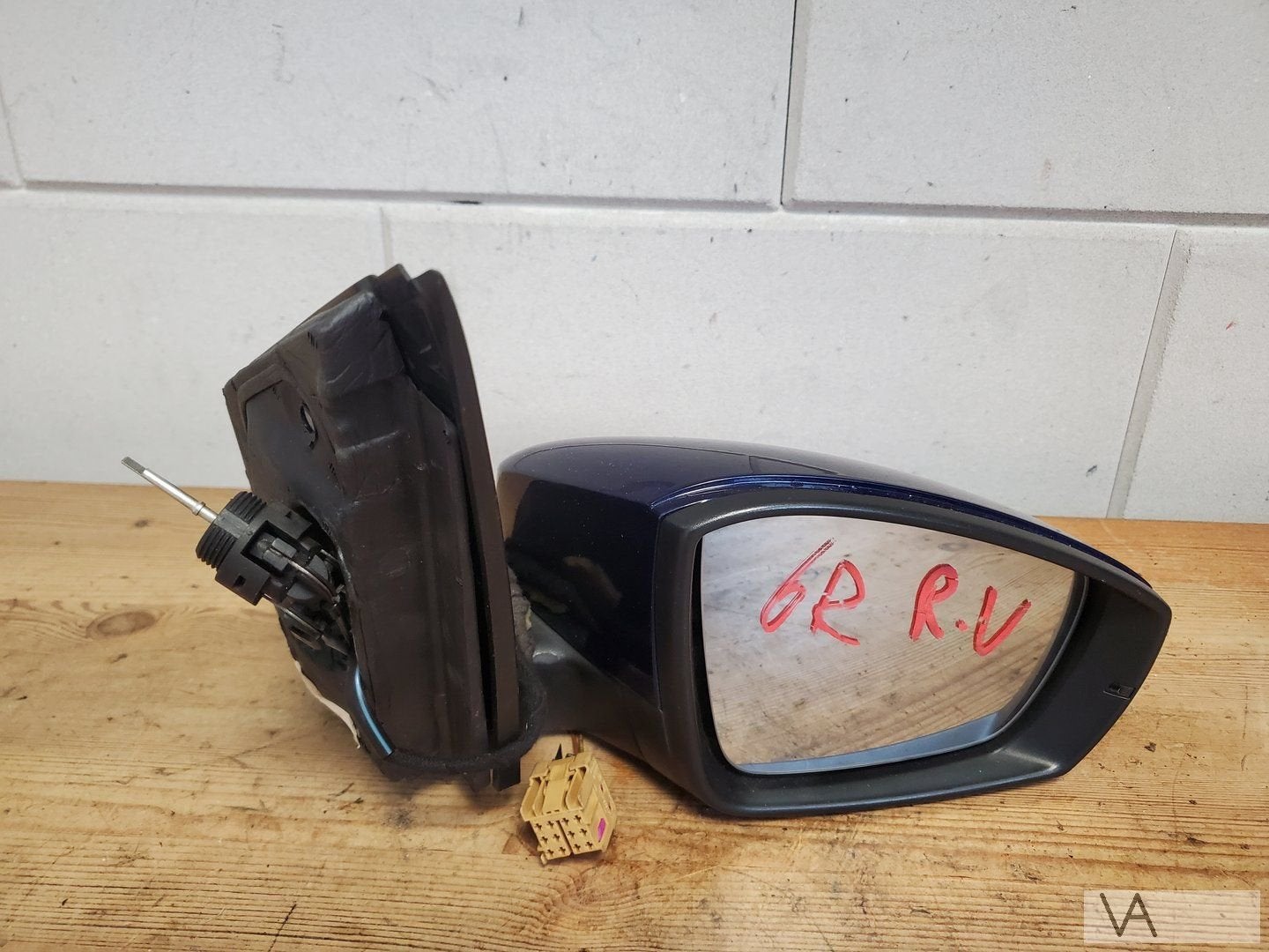 VW Volkswagen Polo 6R 2009 - 2017 spiegel rechts HANDMATIG, Autos : Pièces & Accessoires, Volkswagen, -, Utilisé, -