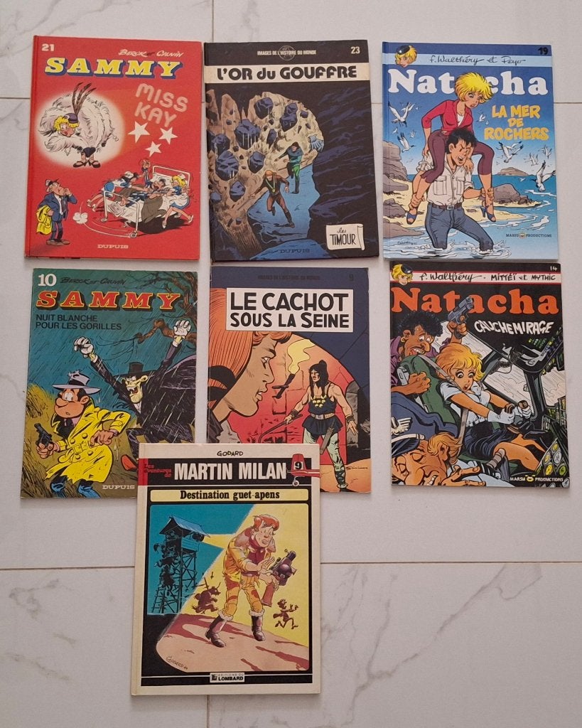 DIFFERENTES BD EDITION LOMBARD DUPUIS, Livres, Plusieurs BD, Enlèvement ou Envoi, Comme neuf