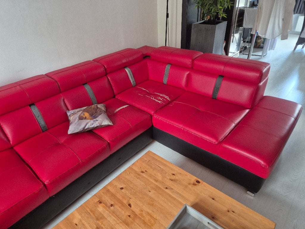 Gratis groot hoekzetel, Ophalen, Leer