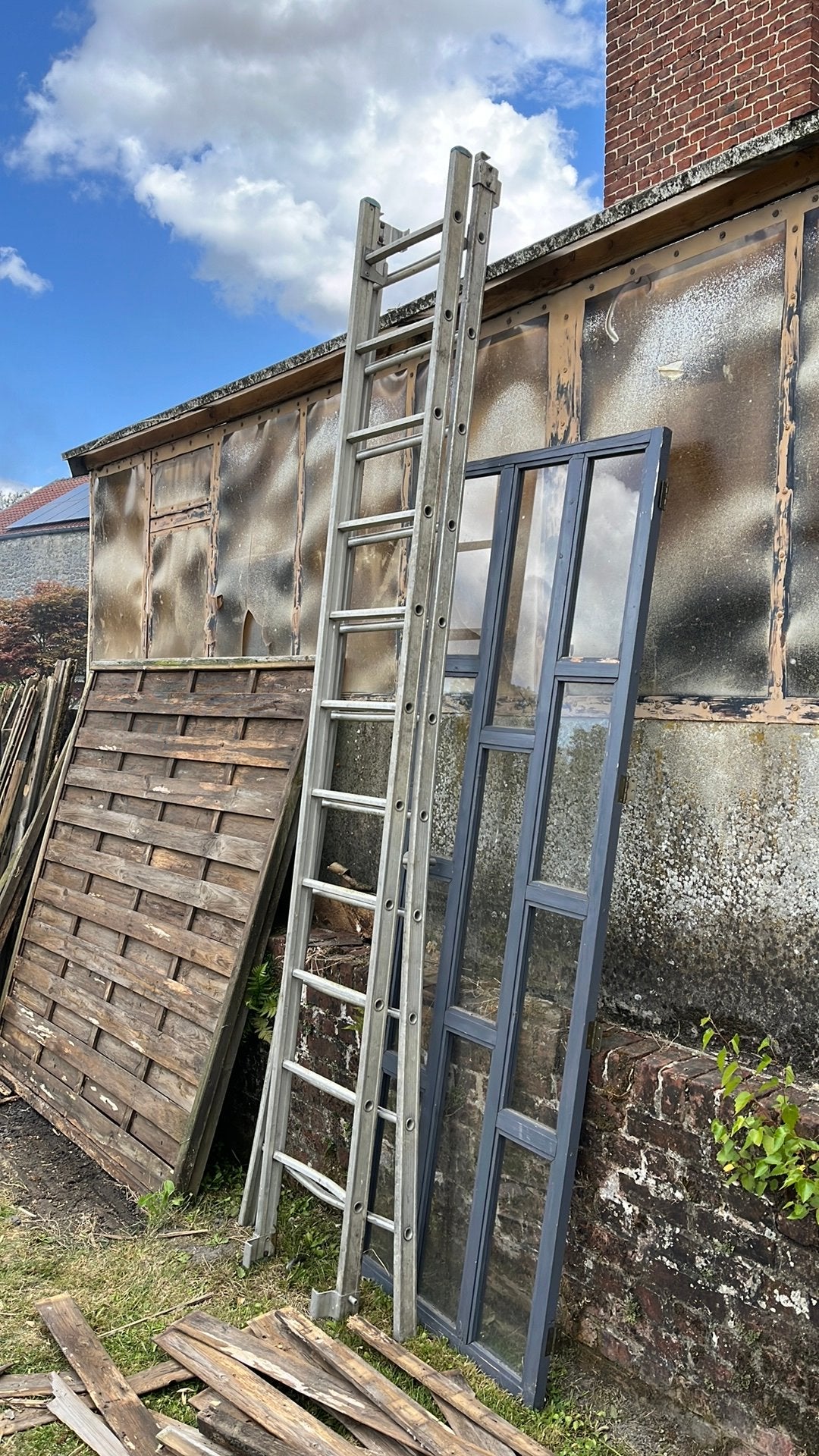 Échelle, Bricolage & Construction, Pliable ou rétractable/escamotable, Échelle, Enlèvement, Utilisé