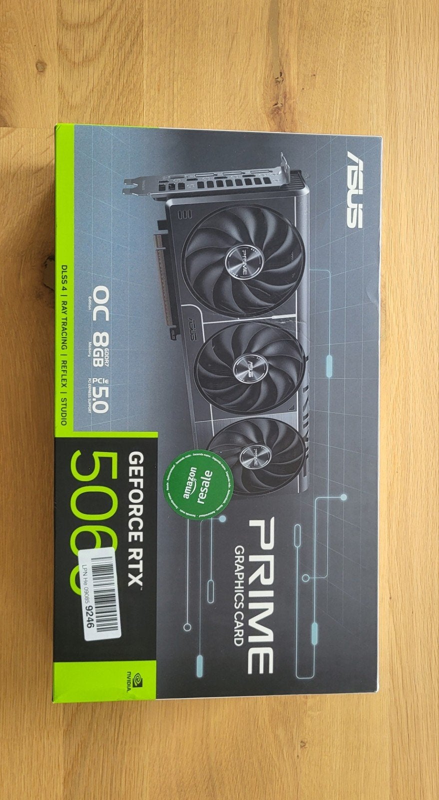 carte graphique RTX 5060 ti Asus prime OC, Ophalen of Verzenden