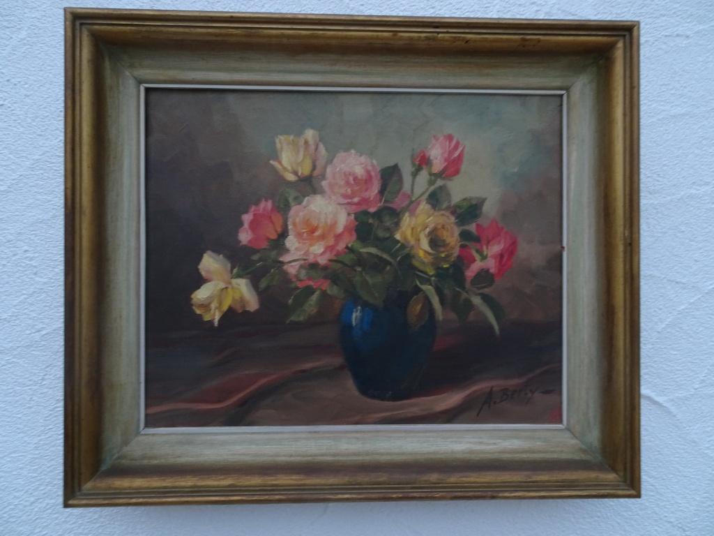 olieverfschilderij Anne Berty, Antiquités & Art, Enlèvement