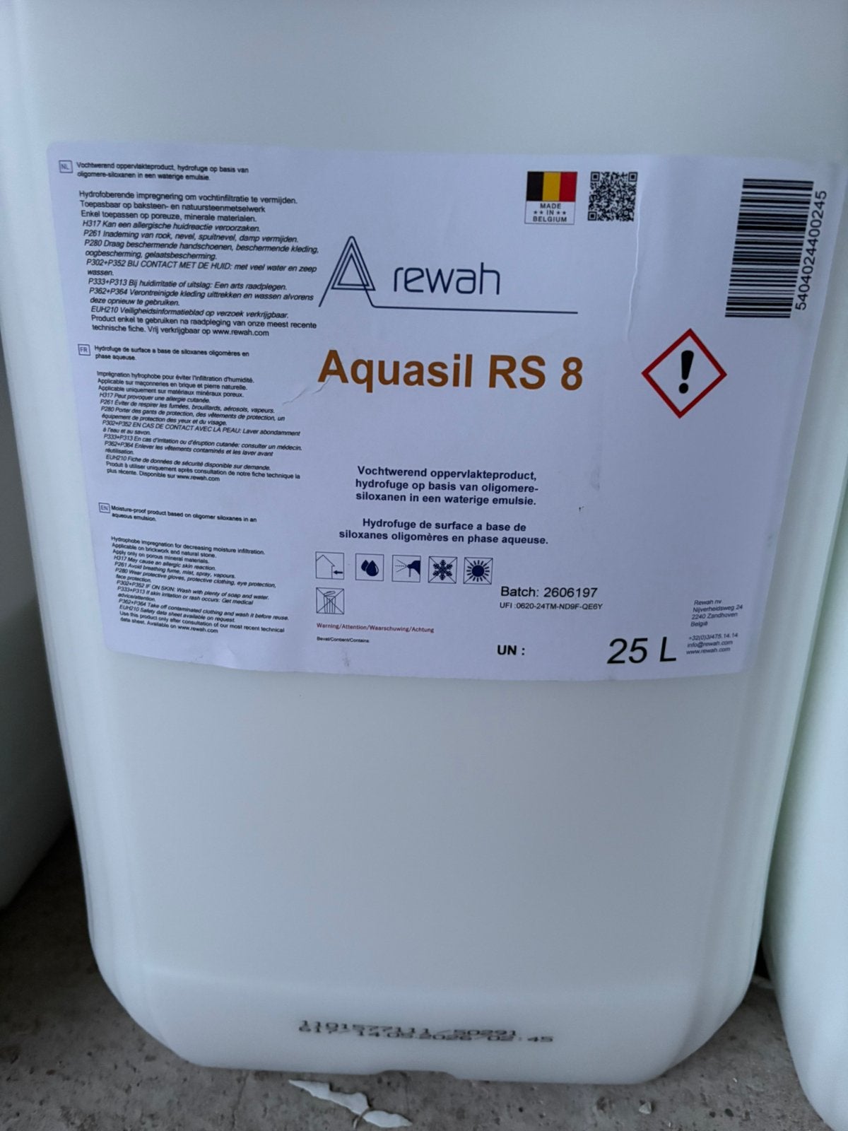 Hydrofuge Rewah, Ophalen, Nieuw