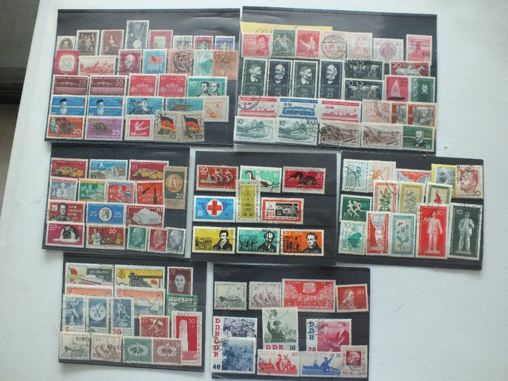 Deutsche Democratische Republiek, DDR - lotje gestempeld, Postzegels en Munten, Ophalen of Verzenden, DDR, Gestempeld