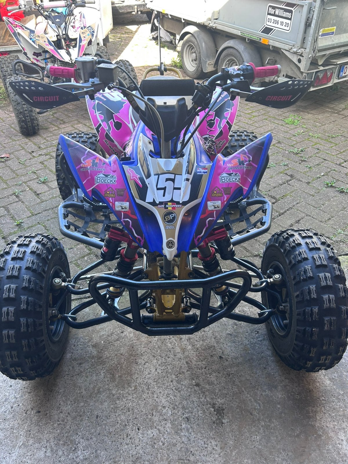 Yamaha raptor 250cc wedstrijdquad top inorde, Motoren