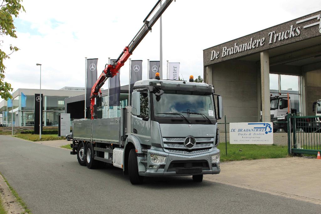 Mercedes antos 2636 6x2/4 lift & stuuras - 2014 - 406.100 km, Automaat, Euro 6, Mercedes-Benz, Bedrijf