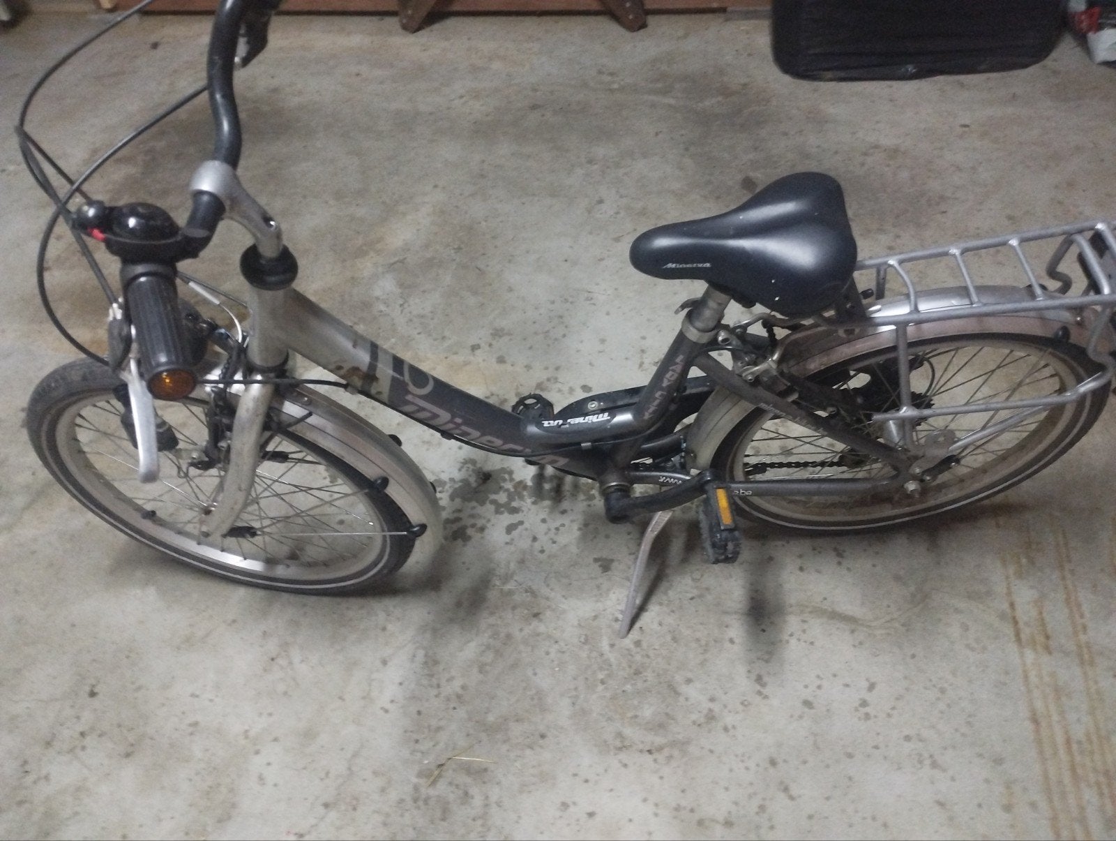 Kinder fiets, Ophalen