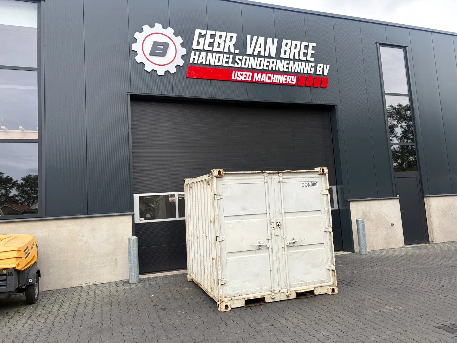 2x container 8ft, Overige aandrijving, Stapelaar, 2x container