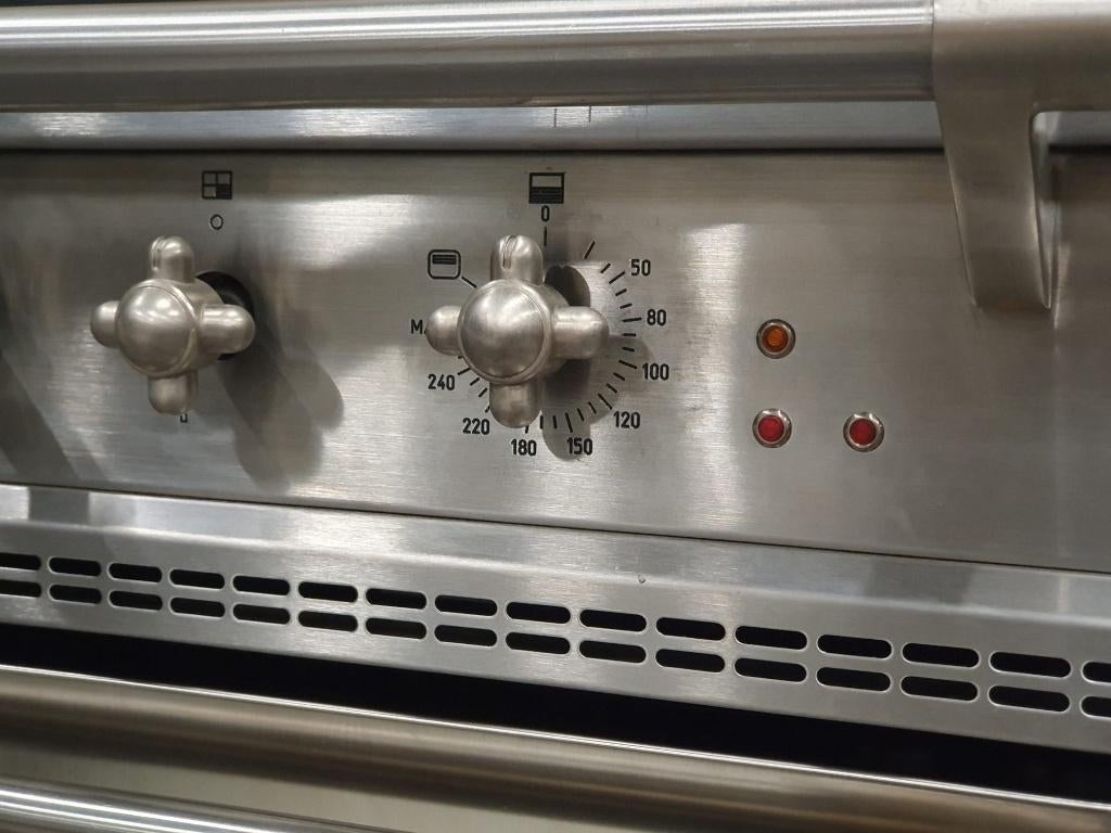 🔥Luxe Lacanche Fornuis 150cm RVS 4 pit Coupe de Fue Plancha, Elektronische apparatuur, Fornuizen, Ophalen, 60 cm of meer, Zo goed als nieuw