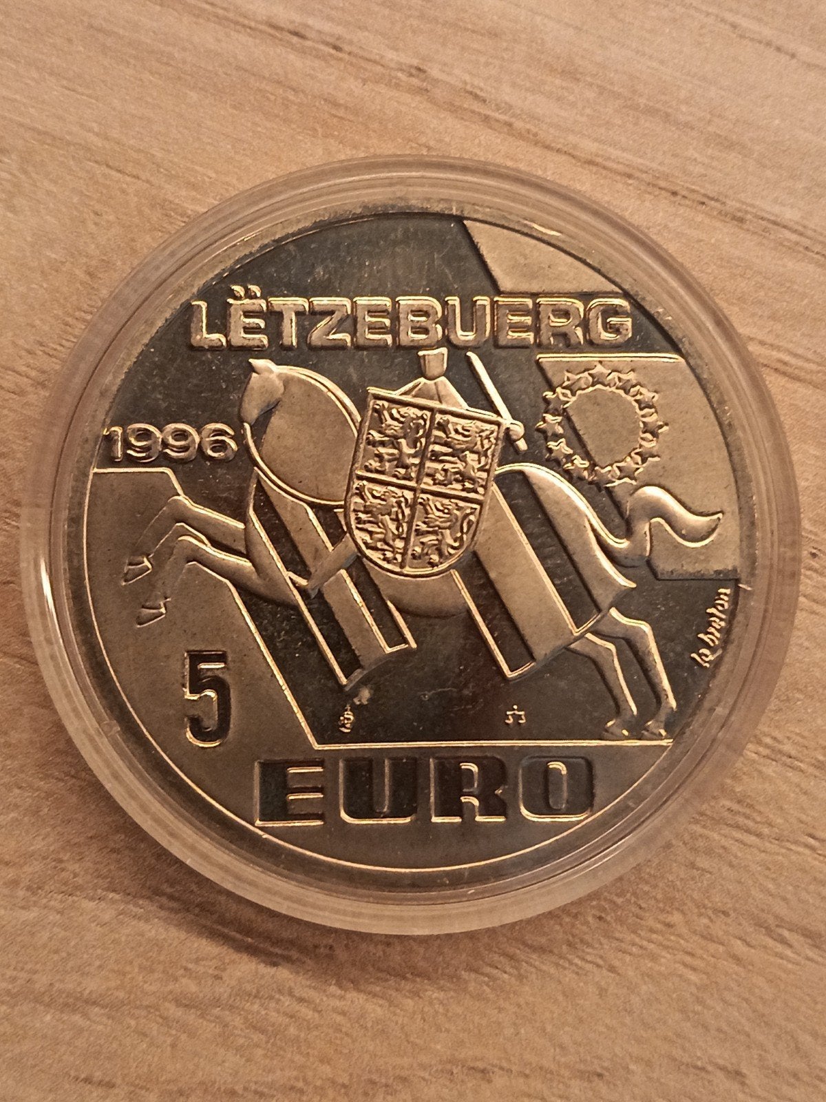 Luxemburg 5€ ,1996, Timbres & Monnaies, Monnaies | Europe | Monnaies euro, Enlèvement ou Envoi, Luxembourg, 5 euros