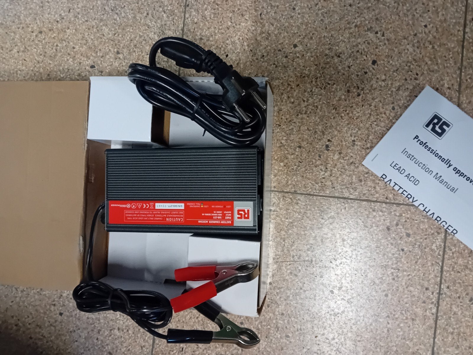 batterij lader, Ophalen, Nieuw