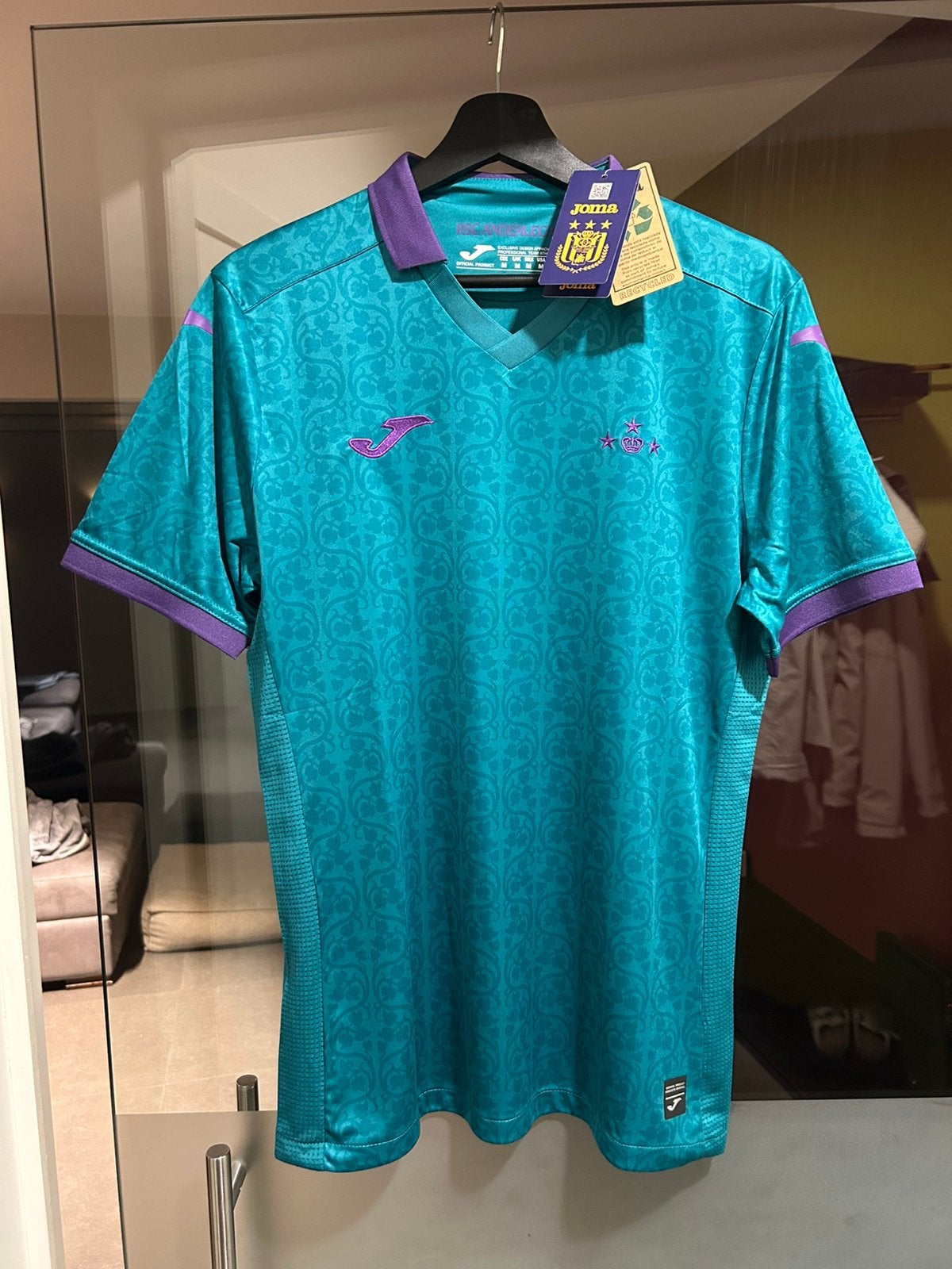 Maillot RSC Anderlecht 2024 2026, Maat M, Ophalen of Verzenden, Nieuw, Shirt