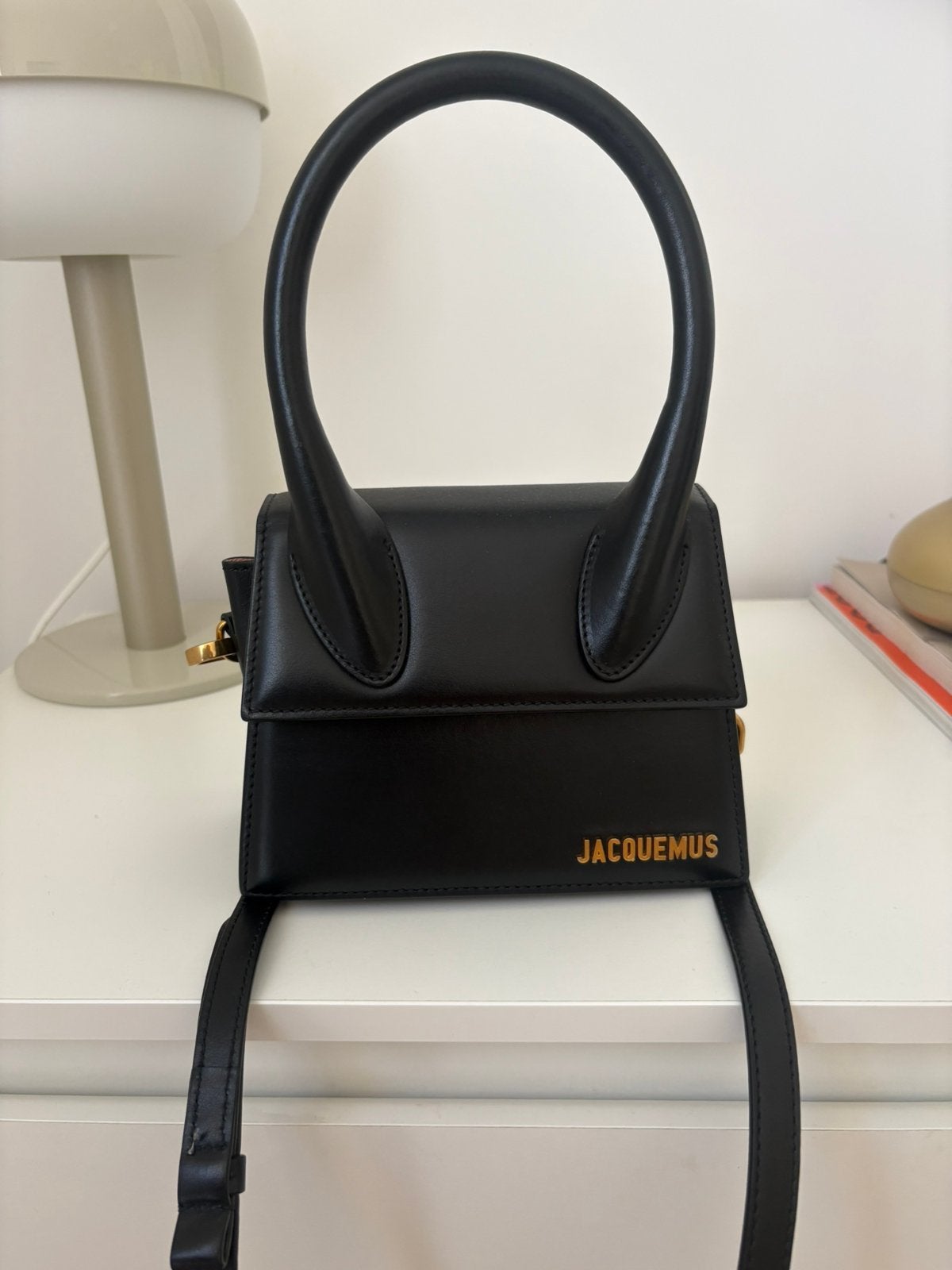 Sac jacquemus chiquito MOYEN noir, Enlèvement, Comme neuf