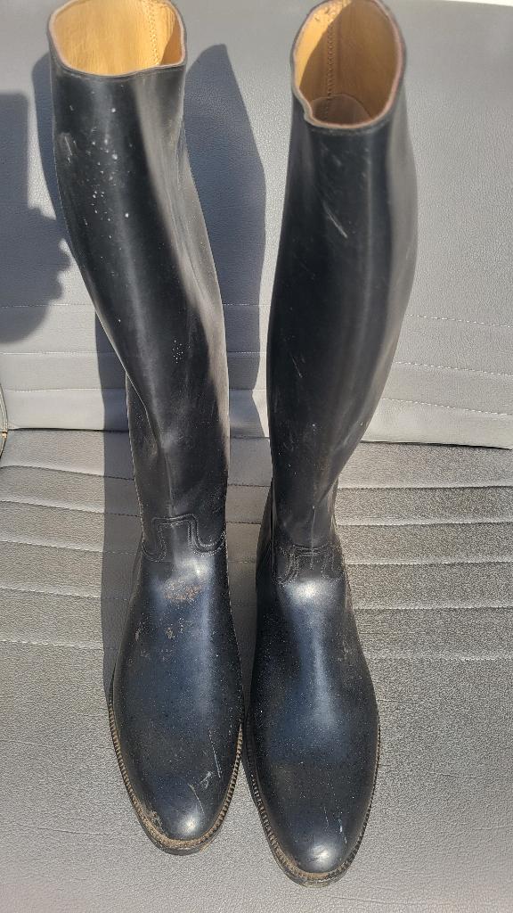 Bottes Equitation Caoutchouc, Animaux & Accessoires, Vêtements d'équitation, Enlèvement, Utilisé