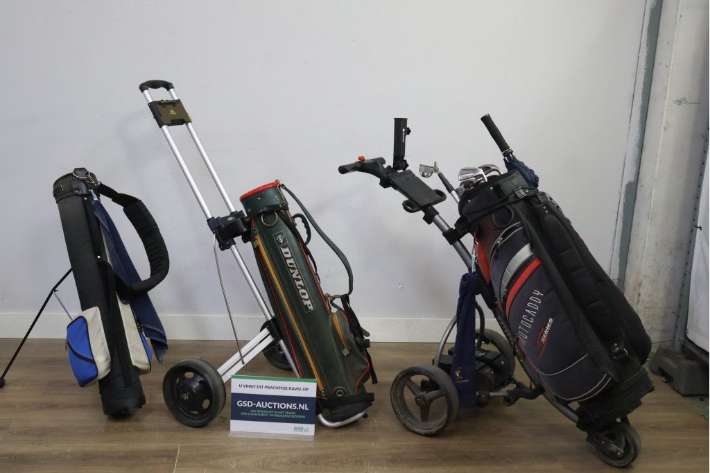 Elektrische golftrolley - Dunlop, Motocaddy - Met Clubs, Ophalen of Verzenden, Niet ingevuld, Niet ingevuld, Niet ingevuld