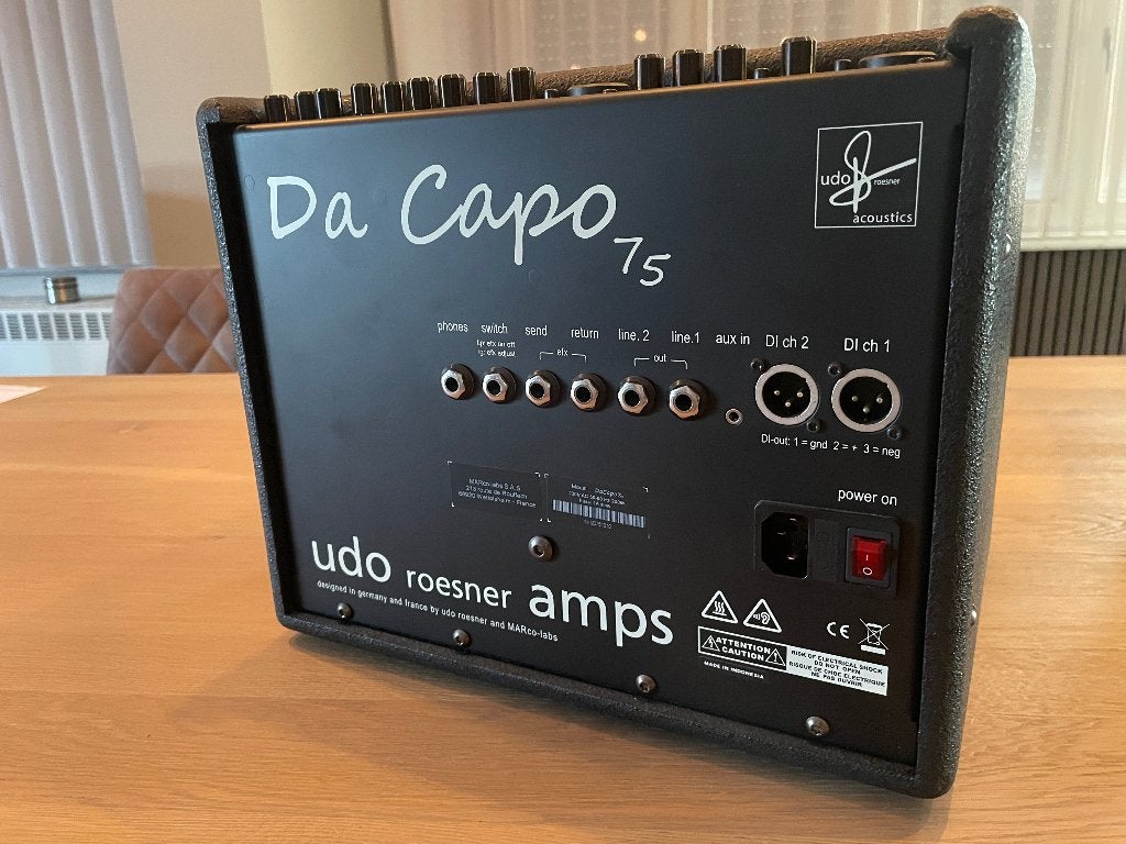 Udo Rosner Da Capo 75, Muziek en Instrumenten, Versterkers | Bas en Gitaar, Ophalen of Verzenden, Zo goed als nieuw