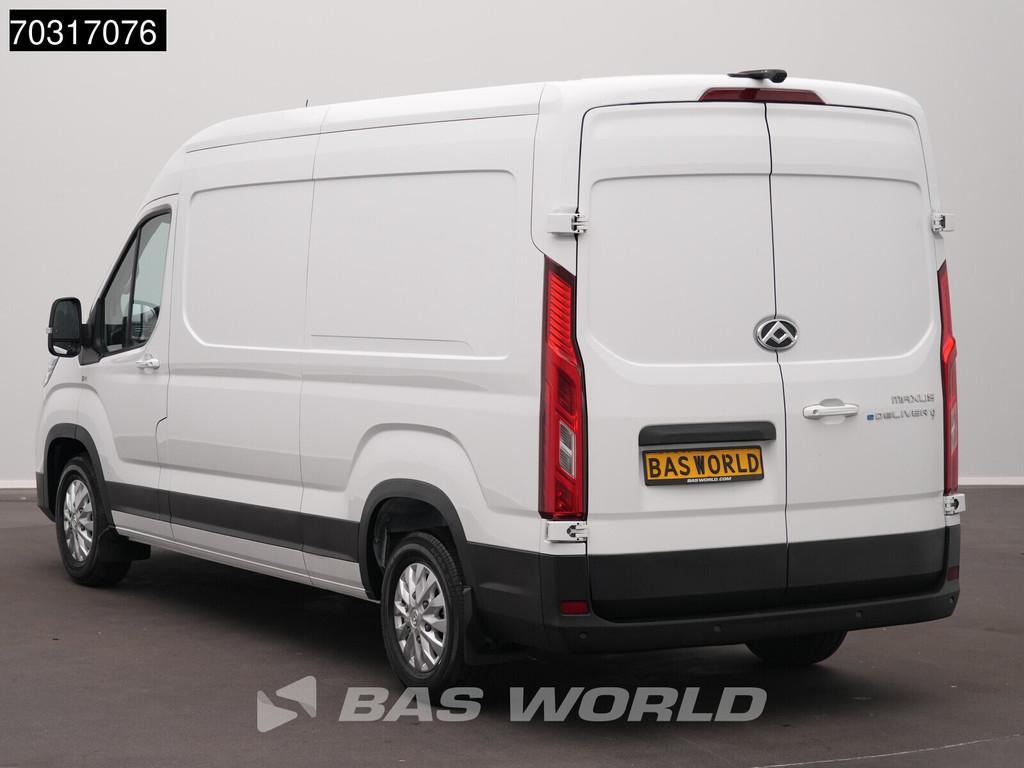Maxus eDeliver 9 Elektrisch WLTP 256km Stad 52kWh L3H2 204pk, Auto's, Automaat, Stof, Maxus, Wit