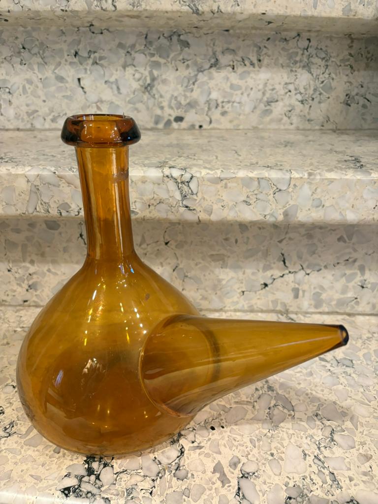 Vintage Spaanse Porron karaf, Ophalen of Verzenden