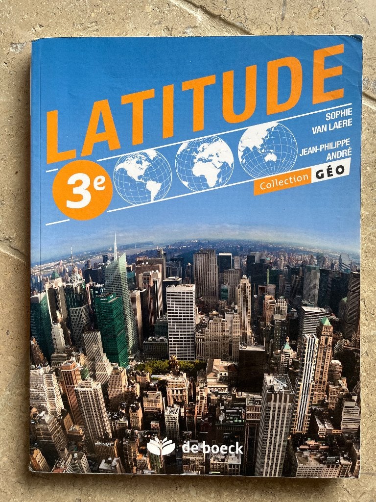 Latitude 3e, Livres, Enlèvement ou Envoi, Utilisé, Secondaire, Divers auteurs