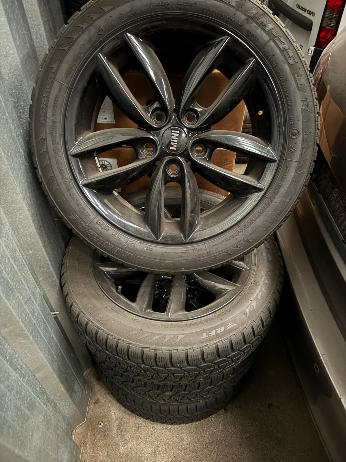 Mini cooper countryman winterbanden, Auto-onderdelen, Ophalen, Winterbanden, Velg(en)