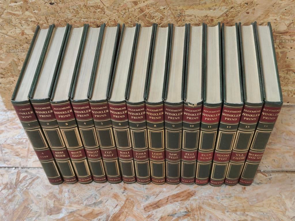 Algemene Winkler Prins encyclopedieën, Boeken, Encyclopedieën, Ophalen