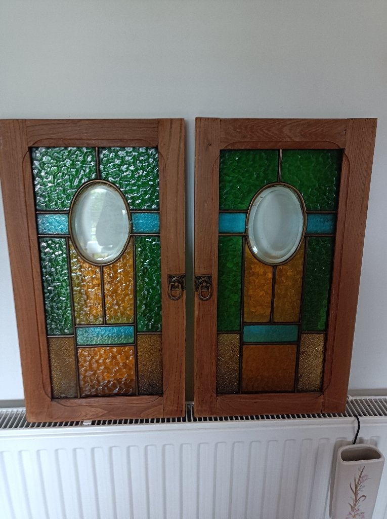 glasraamdeurtjes, Antiek en Kunst, Ophalen