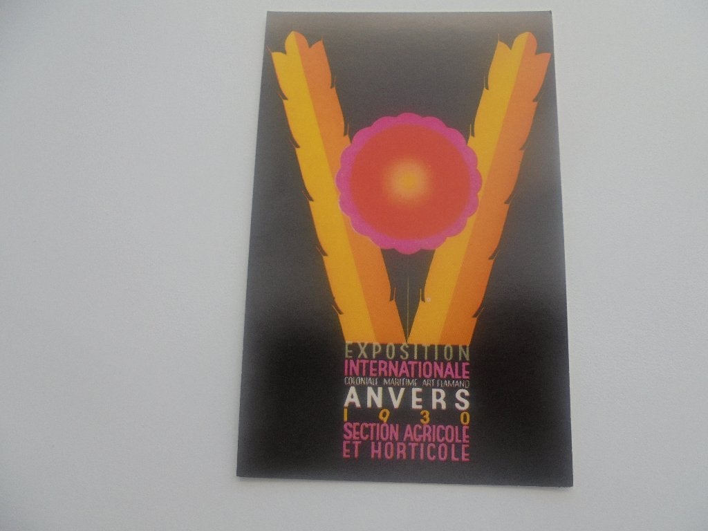 reclamekaart- expo 1930 antwerpen, Verzamelen, Verzenden, 1920 tot 1940, Ongelopen, Overige thema's