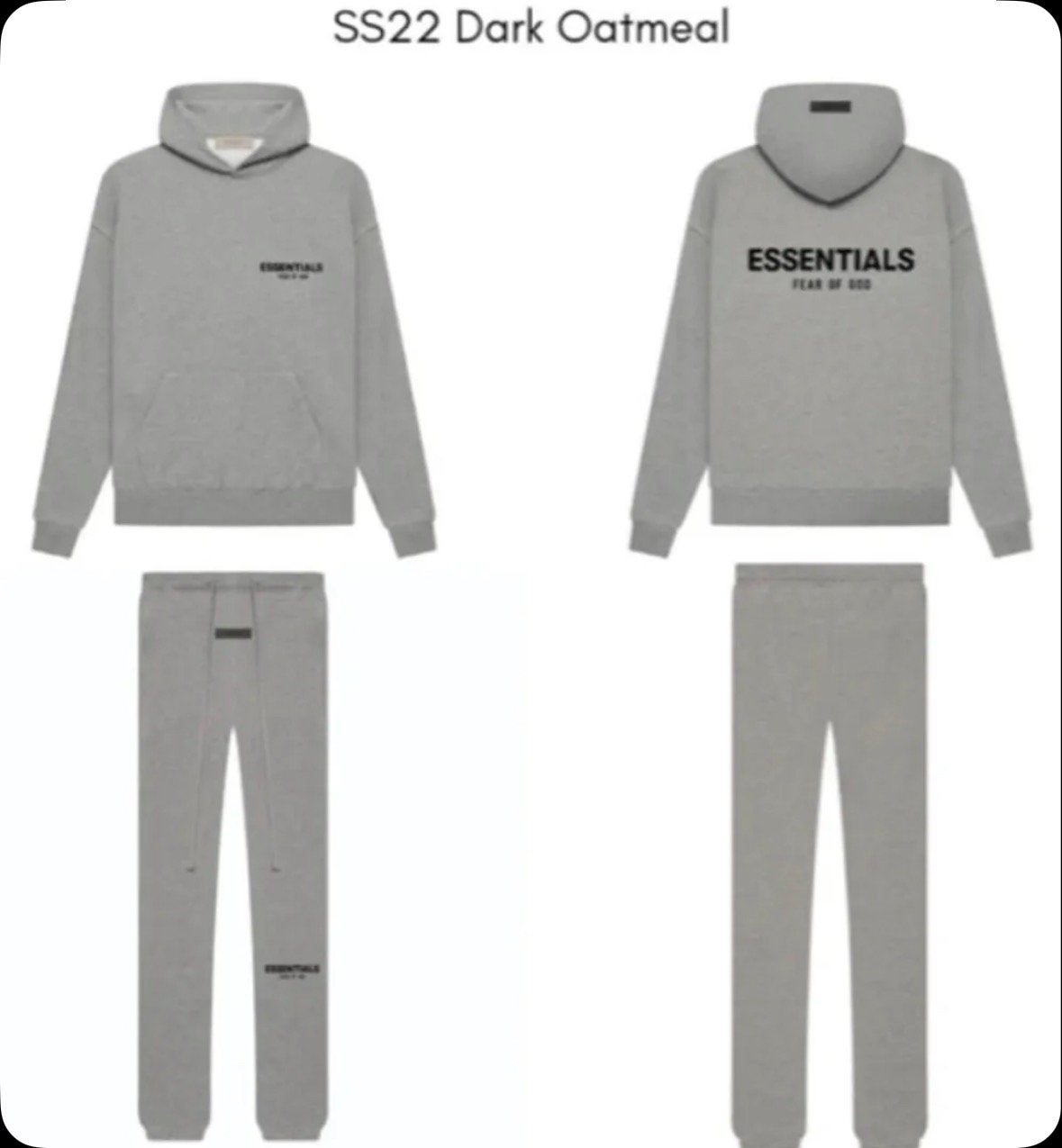 Essentials pak dark oatmeal L, Kleding | Dames, Homewear, Ophalen, Zo goed als nieuw
