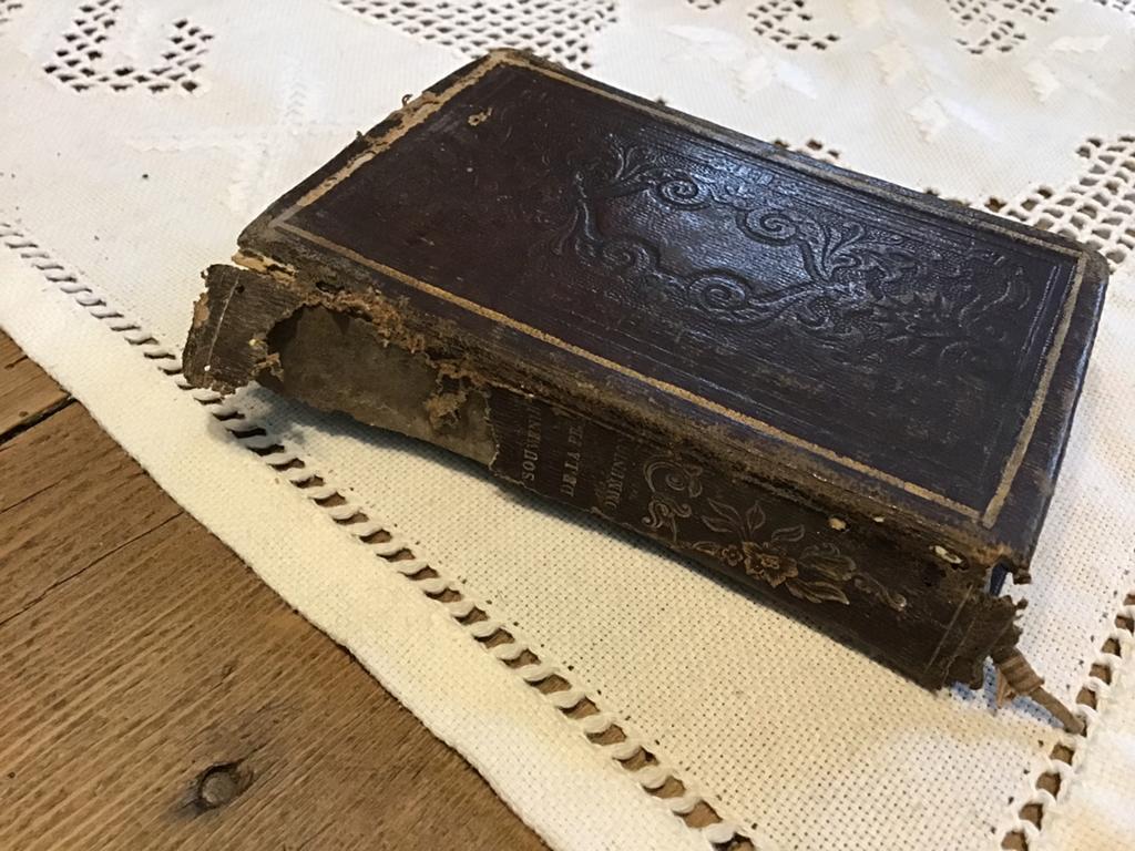 Missel ancien Souvenir de la première communion 1839, Antiquités & Art, Enlèvement ou Envoi