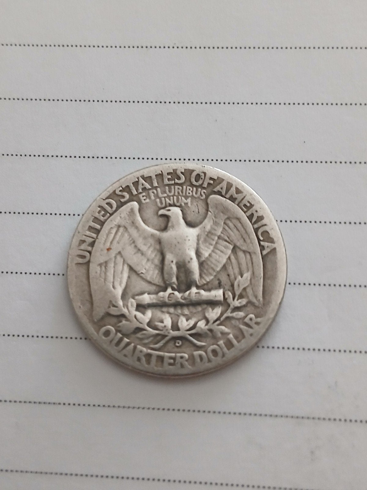 Quart de dollar 1939 (d), Enlèvement ou Envoi