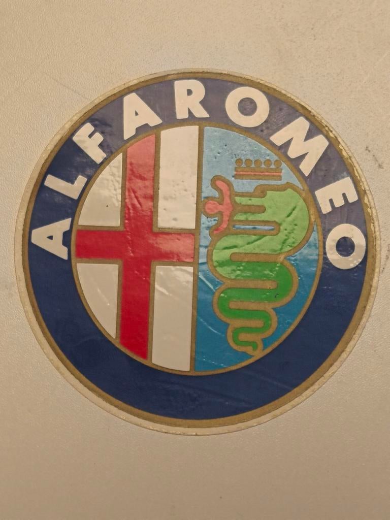 Alfa Romeo-sticker voor vintage en verzamelaars, Verzenden