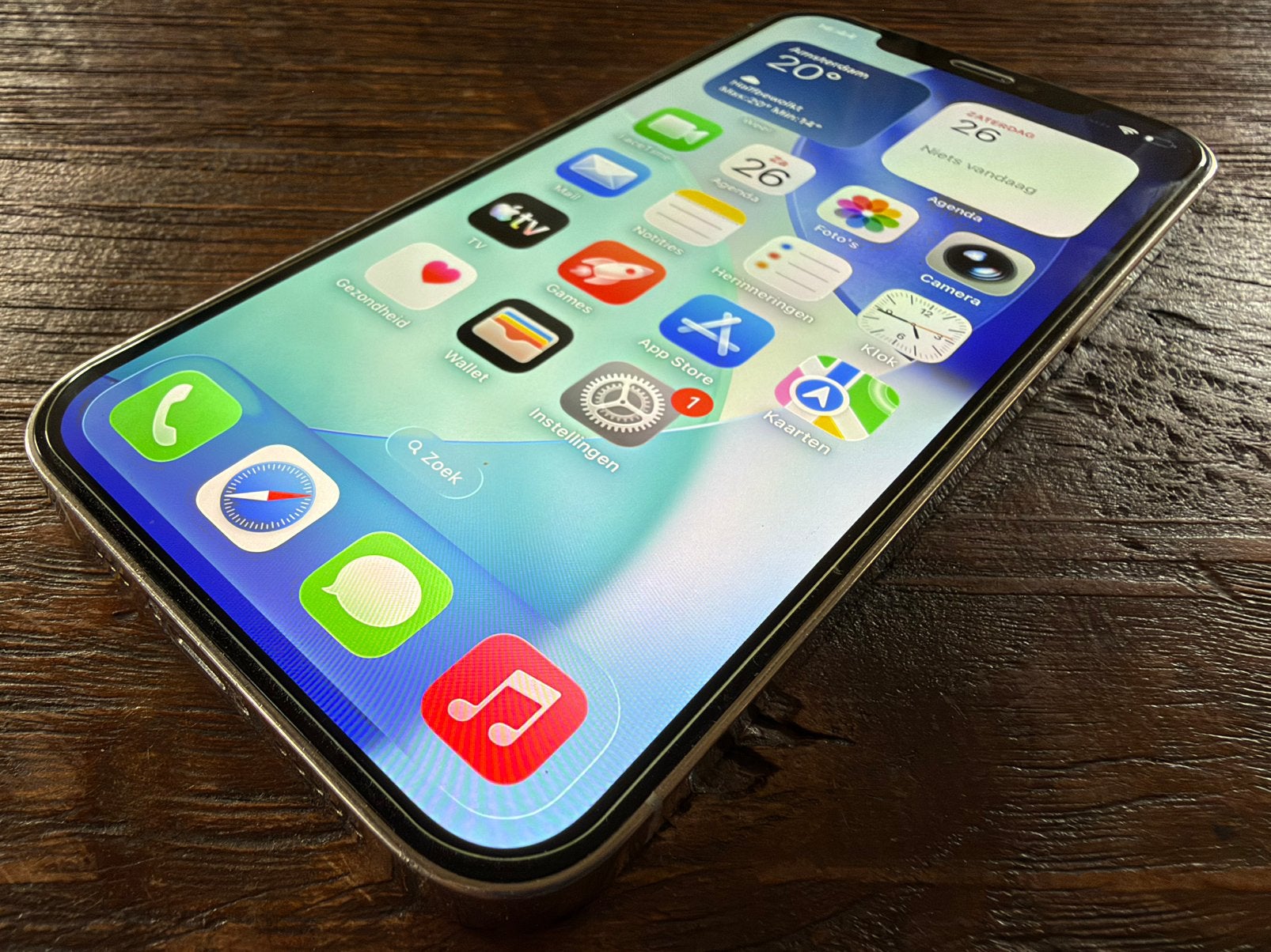 Apple iPhone 12 Pro 128GB batterij 77% izgst, Télécoms, 128 GB, Enlèvement ou Envoi, 77 %, Sans abonnement