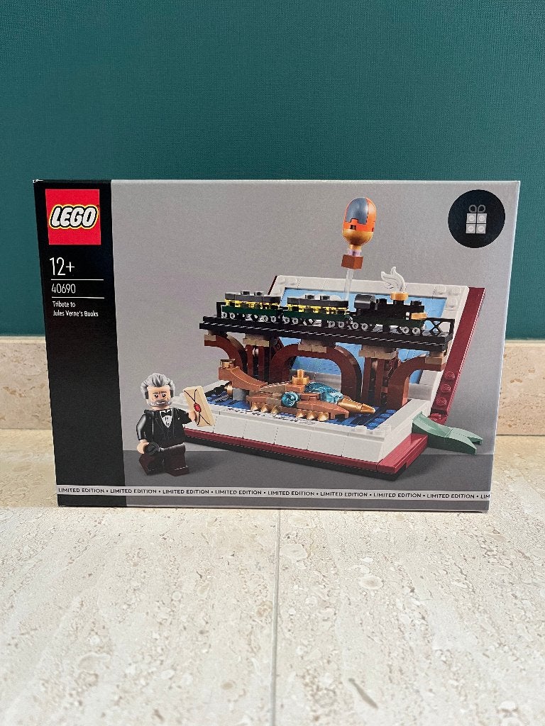 LEGO 40690 Tribute to Jules Verne's Books, Kinderen en Baby's, Overige thema's, Lego, Nieuw, Ophalen of Verzenden