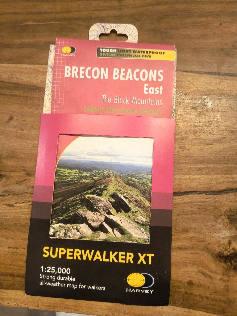 Wandelkaart Brecon Beacons East (Wales), Livres, Atlas & Cartes géographiques, Enlèvement ou Envoi, Royaume-Uni, Carte géographique