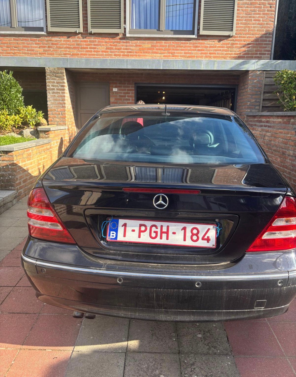 Mercedes c220 diesel année 2005, Auto's, Elektrische ramen, Overige modellen, Zwart, Leder