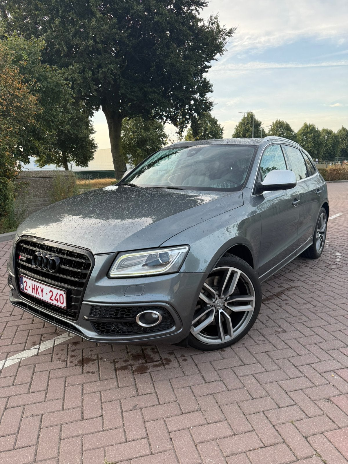 Audi SQ5 3.0 TDI Quattro – 2014 | Full Option, Autos, Cuir, 174 g/km, Carnet d'entretien, Noir