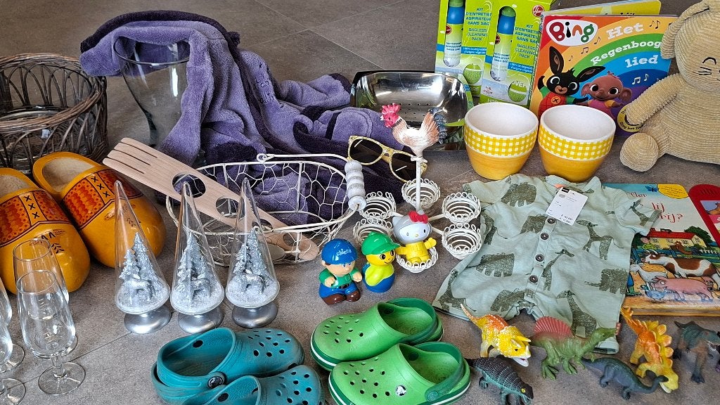 Rommelmarktspullen pakket 15 euro, Ophalen, Zo goed als nieuw