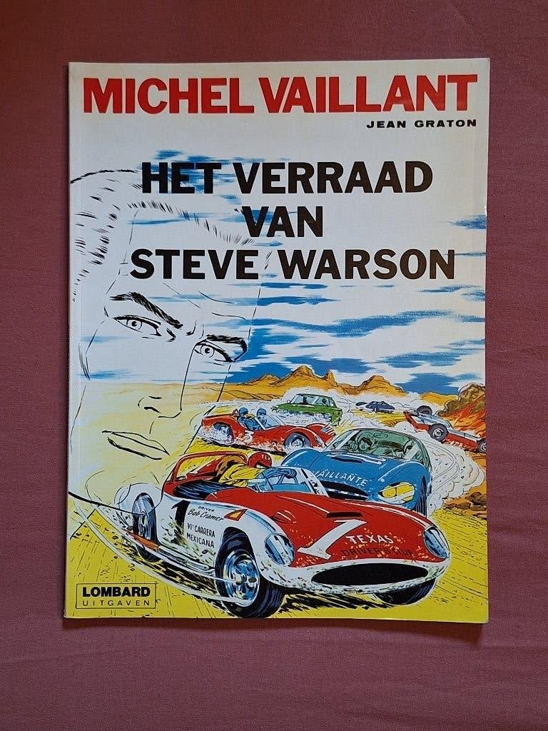 Michel Vaillant 6: het verraad van Steve Warson, Eén stripboek, Ophalen of Verzenden, Zo goed als nieuw