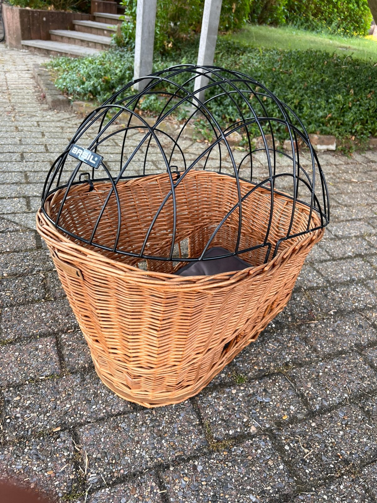 Basil hondenmand / fietsmand met MIK montagesysteem, Ophalen, Gebruikt, Fietsmand