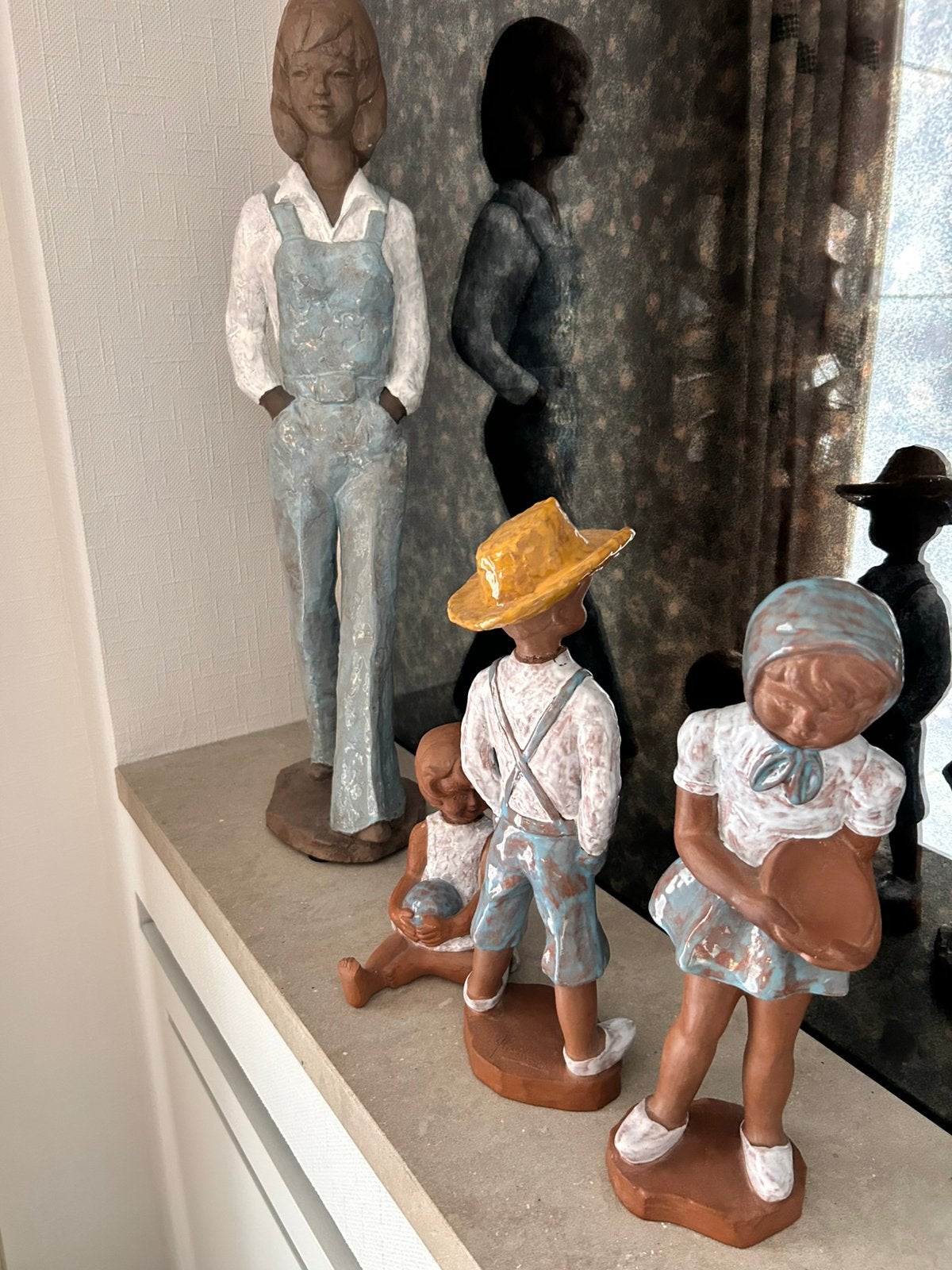 Ensemble de petites statues, Enlèvement ou Envoi, Comme neuf, Set