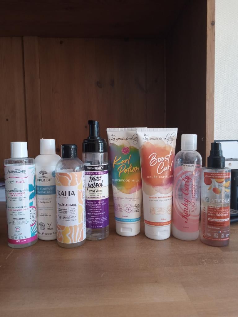 Produits cheveux bouclés, Bijoux, Sacs & Beauté, Beauté | Soins des cheveux, Utilisé, Gel, Cire, Laque ou Mousse, Enlèvement