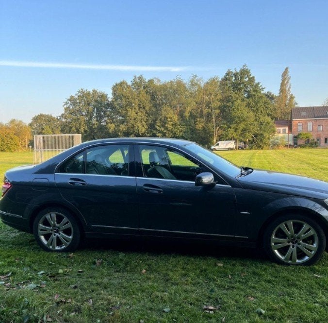 Zeer goed onderhouden Mercedes Cclasse 200CDI bj.2010, Auto's, Euro 5, Blauw, Leder en Stof, Particulier