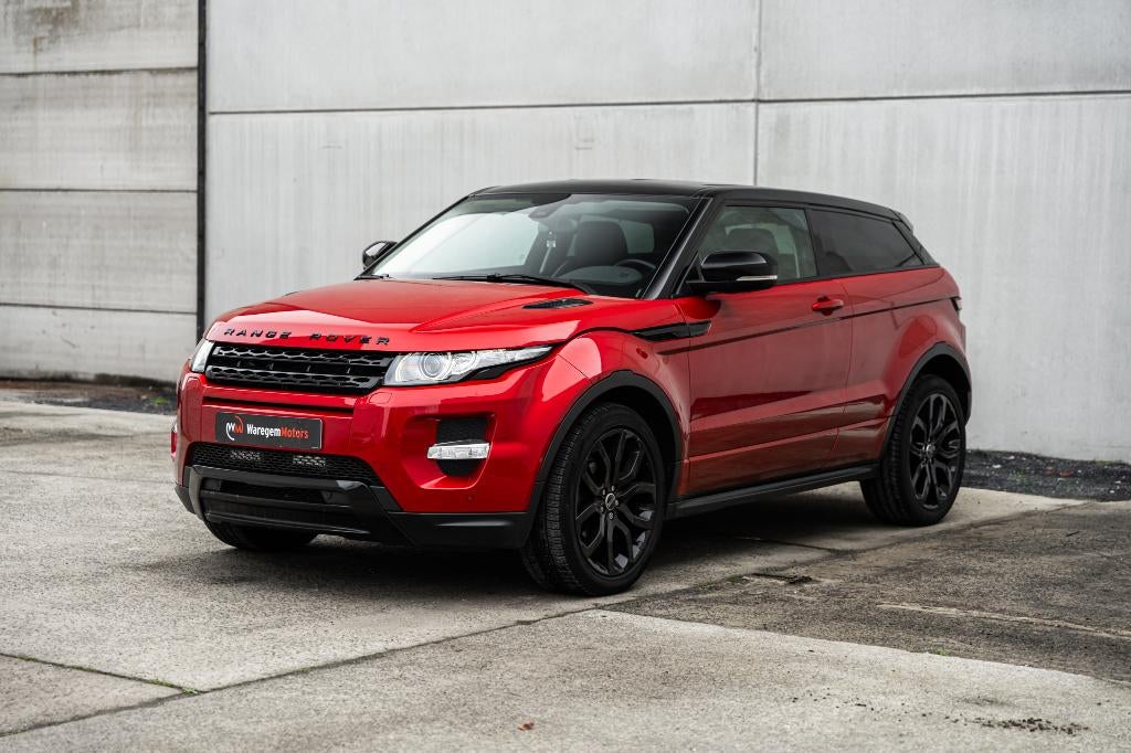 Range Rover Evoque Coupe Si4Dynamic-Lichte Vracht-BTW Recup., Auto's, Automaat, Euro 5, 199 g/km, Zwart