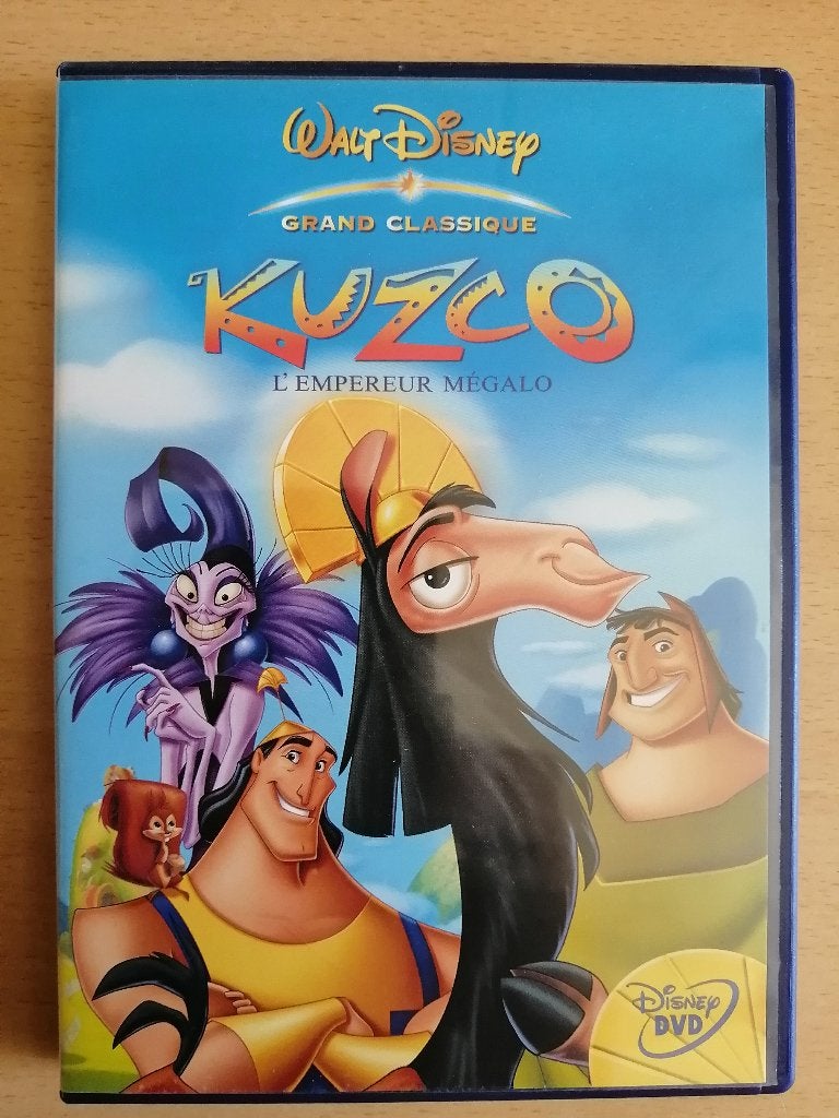 DVD Walt Disney : Kuzco, l'Empereur mégalo, Cd's en Dvd's, Ophalen of Verzenden, Frans, Animatie, Frans