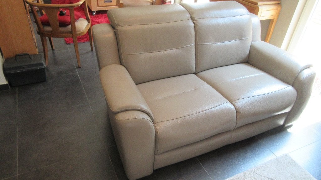 Fauteuil 2places, Neuf, Enlèvement, Cuir, 100 à 125 cm