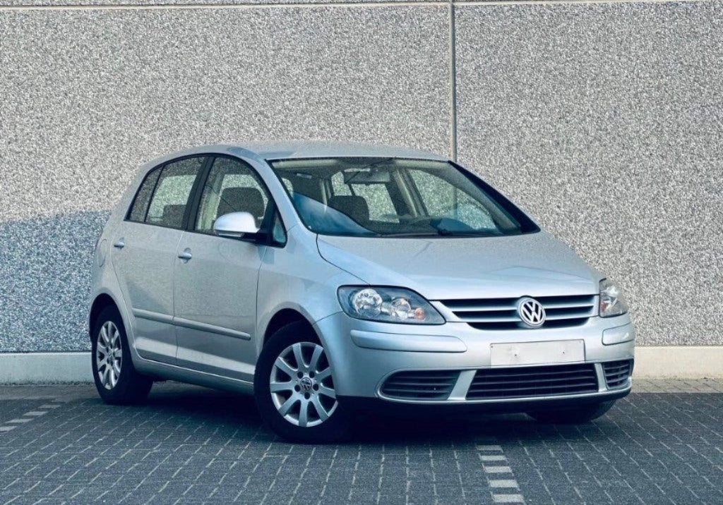 Volkswagen Golf Plus 1.6 FSI AUTOMAAT-AIRCO-CRUISE-GEKEURD!, Autos, Argent ou Gris, Achat, Entreprise, Carnet d'entretien