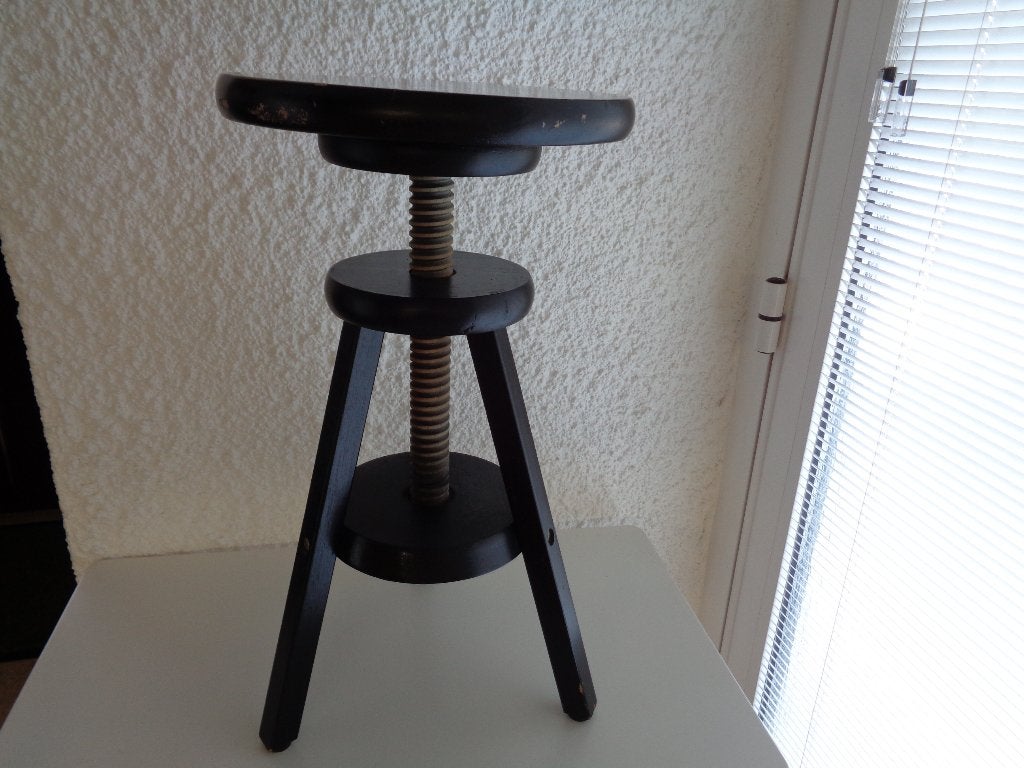 Tabouret genre bois ancien., Maison & Meubles, Enlèvement ou Envoi, Utilisé, Bois