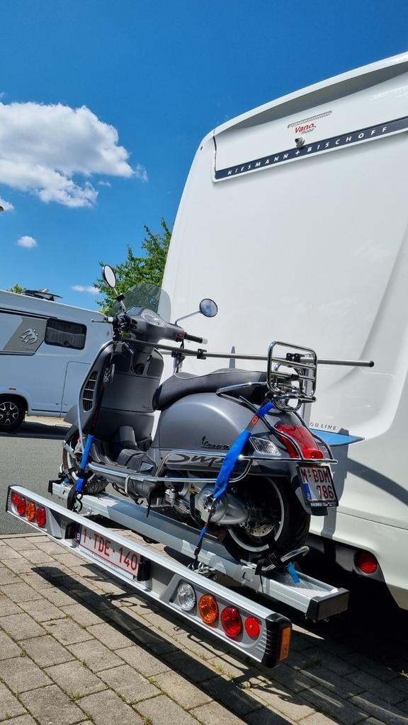 Sawiko Vario scooterdraager met motorgoot 3000, Enlèvement
