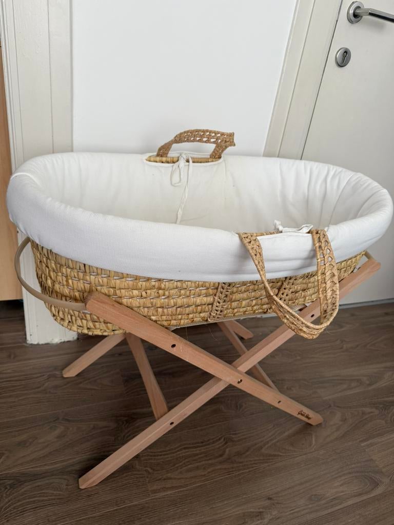 Mozesmand, Kinderen en Baby's, Babywiegjes en Ledikanten, Ophalen, Gebruikt