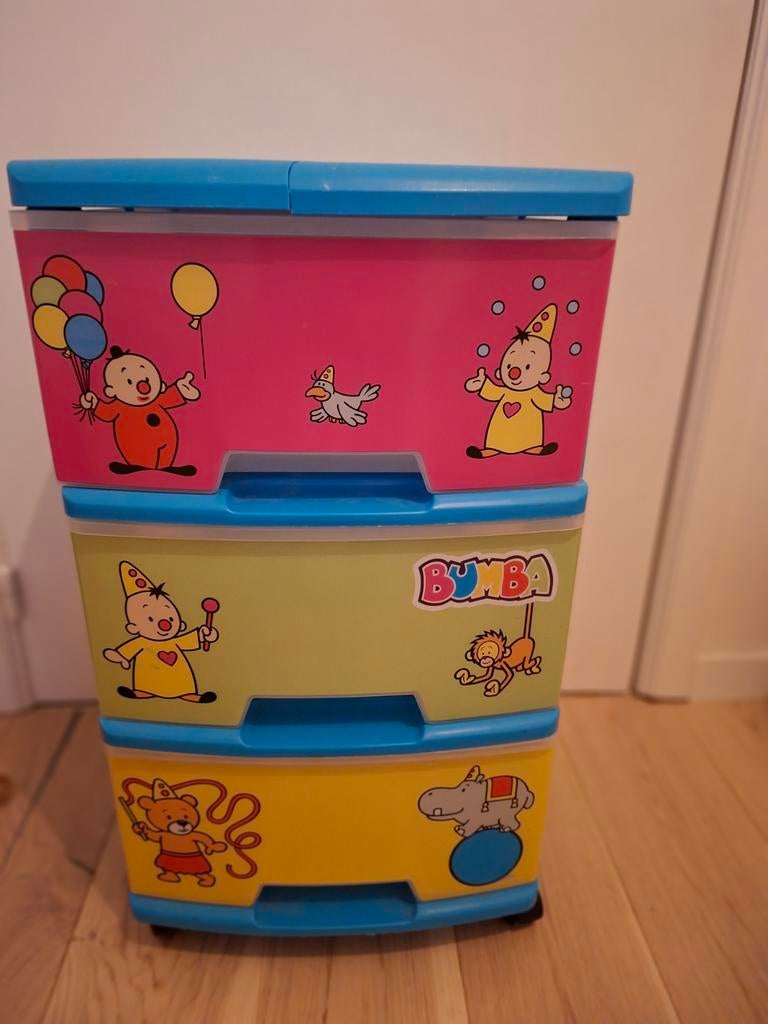 Bumba speelgoedopberger 3 lades, Kinderen en Baby's, Ophalen